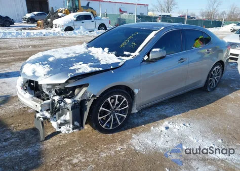 2017 Acura Tlx Advance Package z USA, uszkodzony, nr VIN 19UUB2F71HA003279